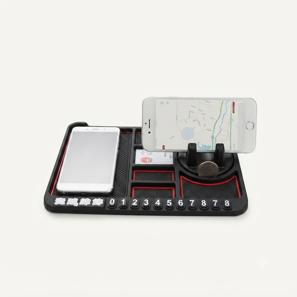 4-in-1 Anti-Slip Car Dashboard Mat